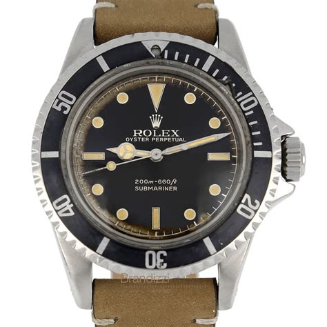 rolex 5512 senza spallette a punta|rolex submariner 5512 manual.